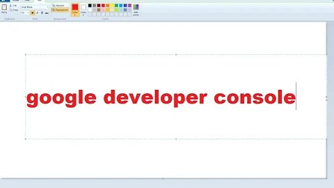 google developer console ttt