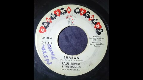 Paul Revere & The Raiders, Mark Lindsay - Sharon