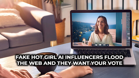 Fake Hot Girl AI Influencers Flood the Web And They Want Your Vote