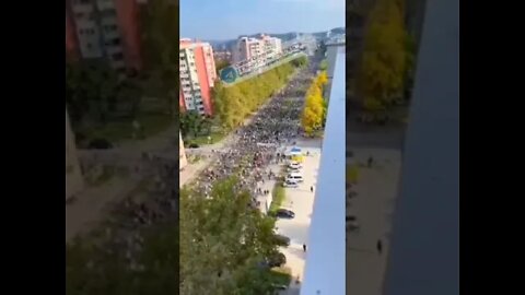 Protest in Slovenia