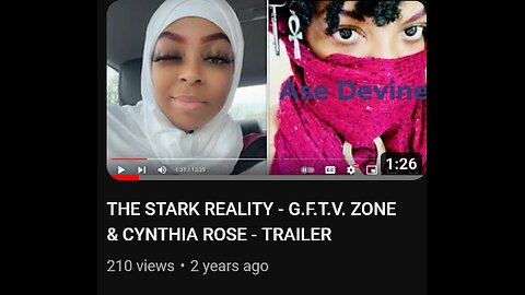 THE STARK REALITY - G.F.T.V. ZONE & CYNTHIA ROSE - TRAILER