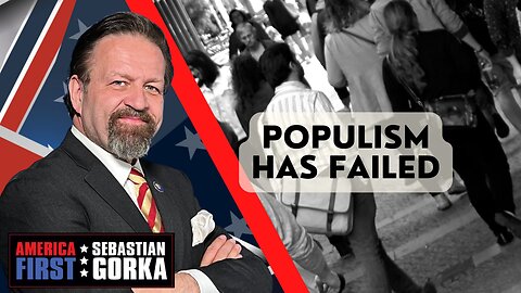 Populism has failed. Steven Edginton with Sebastian Gorka One on One