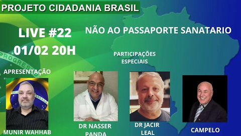 NÃO AO PASSAPORTE SANITARIO