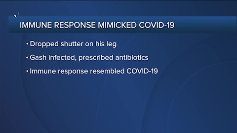 Medication reaction resembles COVID-19