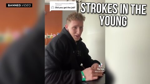 Young Man Gets Stroke After Vax