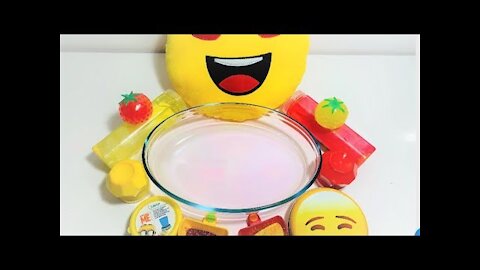 Happy Joy Slime | Mixing Yellow Slime | Relaxing Satisfying Slime | #12