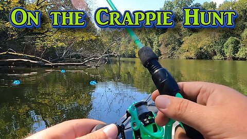 Breaking out the Ramble Tamble Tackle: Kayak Fishing for Crappie