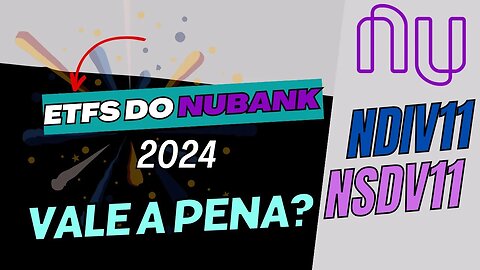 ETFs do NUBANK #etf #nubank #dividendos #dividendointeligente