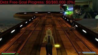 Ahsoka Tano VS General Greivous In A Battle With Commentary In Star Wars Jedi Knight Jedi Academy