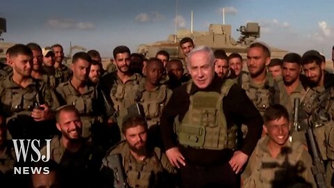 Netanyahu Visits Troops as Israel Prepares for Ground Invasion of Gaza | WSJ News