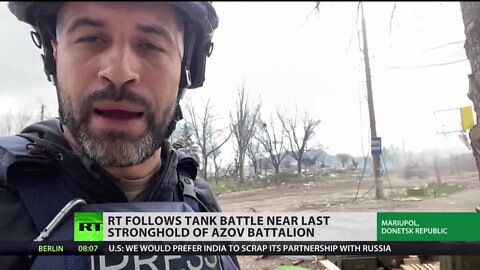 Mariupol Fighting | Tank Battle Rages Near Azov Battalion'S Last Stronghold