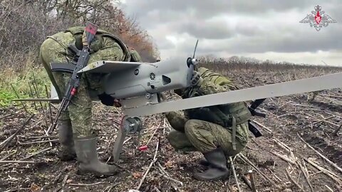 Russia MoD: Orlan UAV crews in action