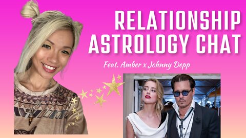 Relationship Astrology featuring Johnny Depp and Amber Heard