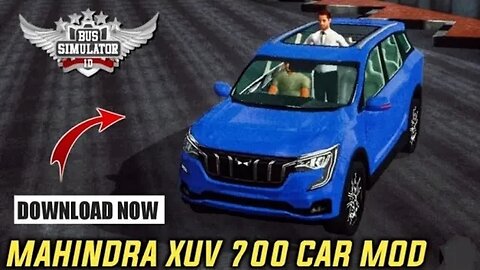 New Xuv700 Car Mod🚗💫 | Bus Simulator Indonesia | Bussidmods | Mahindra | Bus Wheels Gameplay