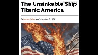 ARTICLE ONLY BELOW>THE UNSINKABLE TITANIC AMERICA - video time to read - 4 mins