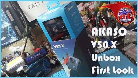 AKASO V50 - Unboxing - New Camera for the Channel