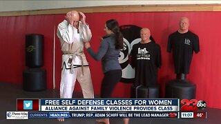 Free self defense classes for women