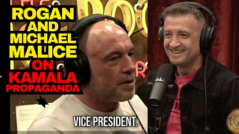 Rogan And Michael Malice On Kamala Harris Media Gaslighting