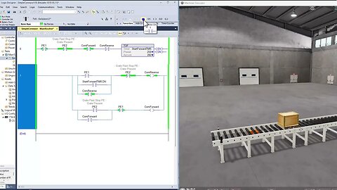 PLC Ladder Logic Basics For Beginners With A Working Conveyor