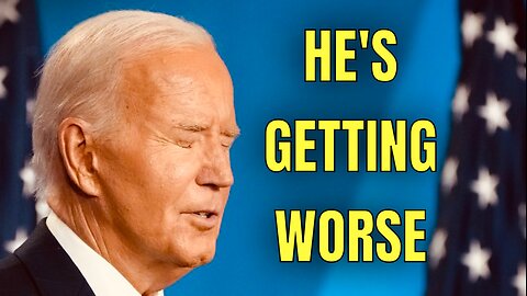 WOW! Joe Biden got EVEN WORSE this past week…