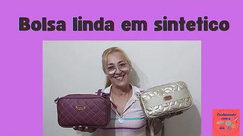 Bolsa linda em Sintetico igual de loja