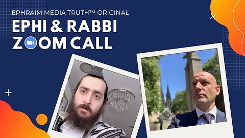 Ephi Rabbi Zoom Call Live from Golan