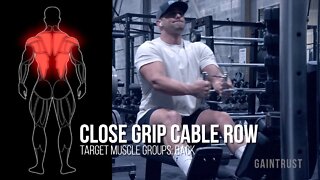 Seated Cable Row