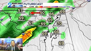 Here Comes the Rain for Friday