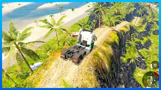 TruckFails | I successfully descended the cliff #234 | BeamNG.Drive |TrucksFails