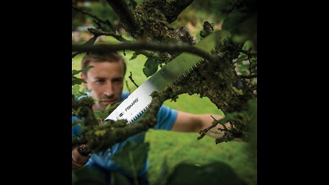 Fiskars astsäge für kleine sägearbeiten, werkzeugkopf, länge: 52 cm, gehärteter stahl