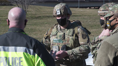 Minnesota Guardsmen provide support 01/22/2021