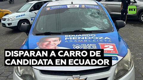 La candidata a asambleísta Estefany Puente sufre un atentado en Ecuador