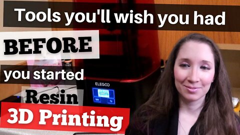 3D Resin Printing for Beginners - Common & Uncommon Tools You Need