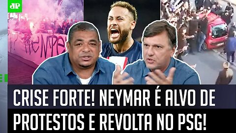 "Cara, essa INDIGNAÇÃO com o Neymar no PSG REFLETE que..." PROTESTOS e FORTE CRISE geram DEBATE!