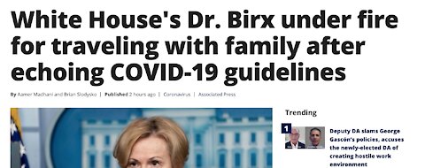 Dr. Birx says your kids should consider super spreaders but not her family; covid immunity Oligarchy