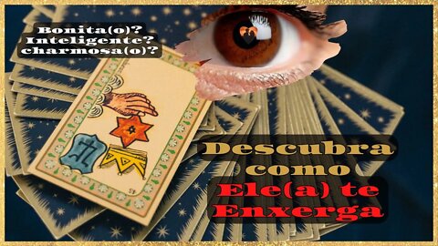 🤔Como Ele/Ela me vê? 👀 COMO SOU AOS OLHOS DESSA PESSOA? #Tarot revela!🎴