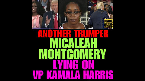 BCN #67 Roland Martin fact check Trumper Michaela’s Montgomery for lying on Kamala Harris.