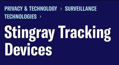 Stalk Busters: Gang Stalker With Stingray Tech? Plus Some Gang Stalker Leads!