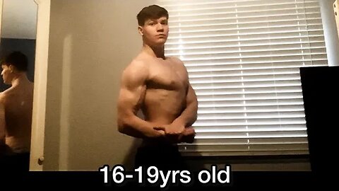 Evolution from 16-19yrs old