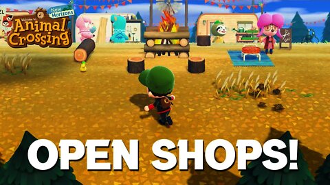 All of Harv's Open Shops in Animal Crossing New Horizons