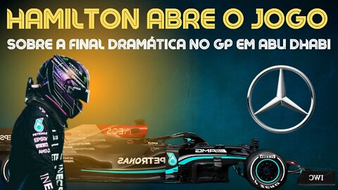 ✅ HAMILTON ABRE O JOGO SOBRE A FINAL DRAMÁTICA NO GP EM ABU DHABI. #16