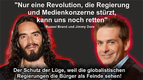 Sie sehen uns als Feinde, deshalb der Milliarden-Lügenschutz – "Revolution, nie wieder Alt-Parteien"