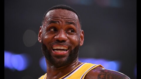 LeBron James Impersonating Kobe Bryant