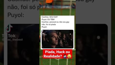 CASILLAS E PUYOL VIRALIZAM COM POST NO FINAL DE SEMANA