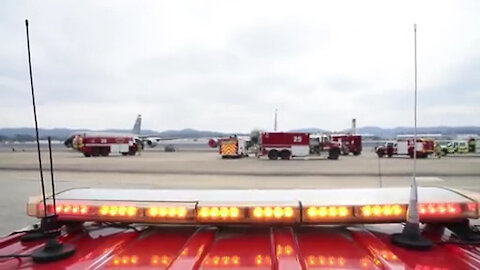 117th Firefighters practice rapid response