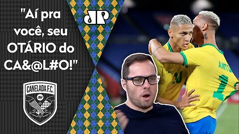 TRETA! Jogador da Seleção chama repórter da Jovem Pan de "OTÁRIO" e é REBATIDO!