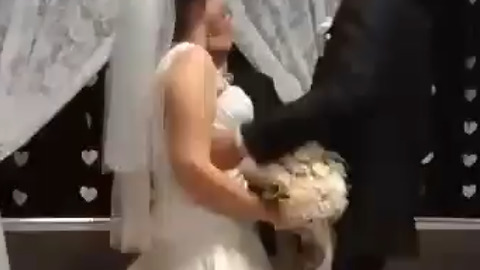 Kid Who Said “Eww Gross” When He Saw Newlyweds Kissing