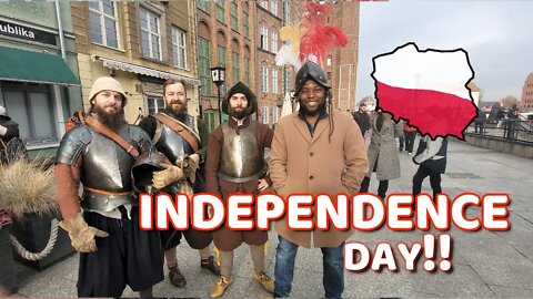 POLISH INDEPENDENCE DAY - Gdansk Military Reenactment (SEASON 1 VLOG 21)