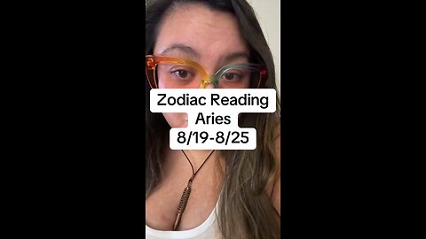 Zodiac Reading: Aries