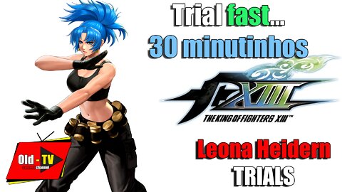 KOF XIII Leona combo Trial